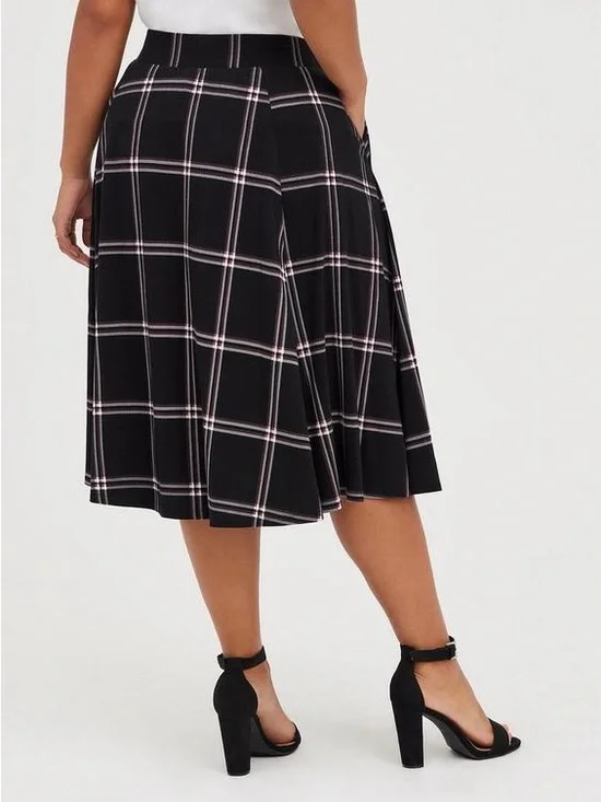 Torrid nwt size 5 Midi Studio Luxe Ponte Skirt - Picture 3 of 6